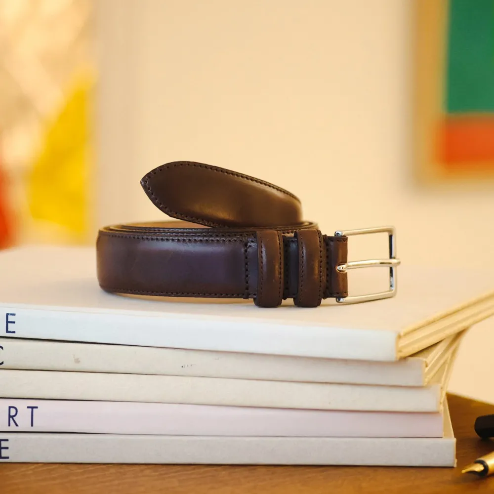 ceinture_en_cuir_lisse_5.webp Homme Les Raffineurs Ceinture en cuir lisse