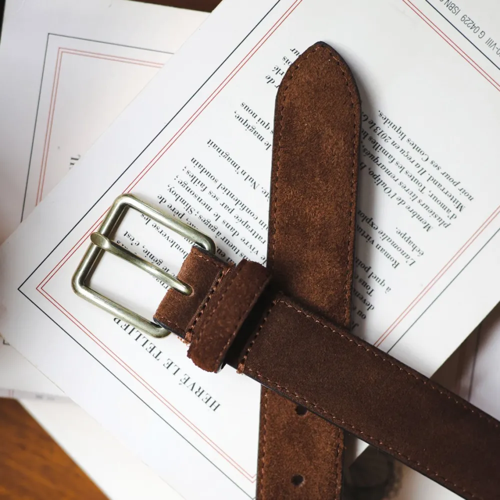 ceinture_en_cuir_sud_3.webp Homme Les Raffineurs Ceinture en cuir suédé