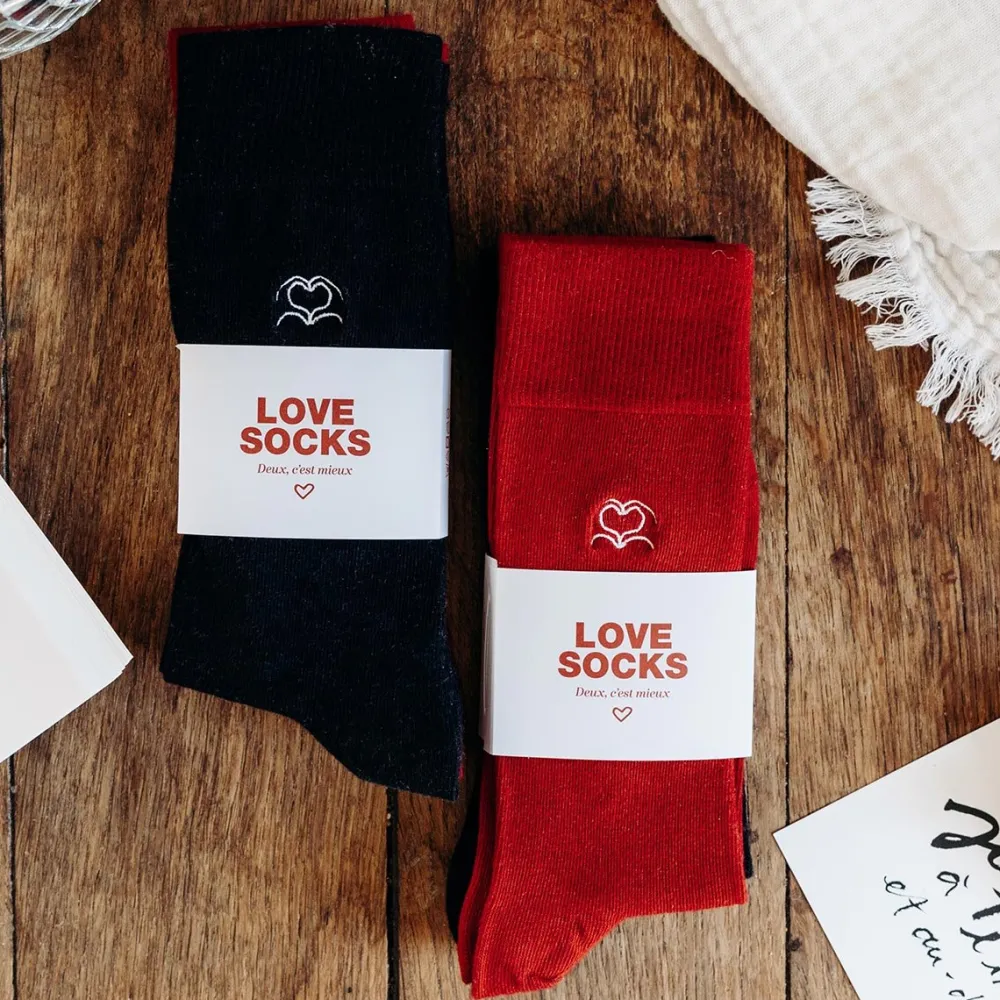 Homme Les Raffineurs Chaussettes Love Socks Homme