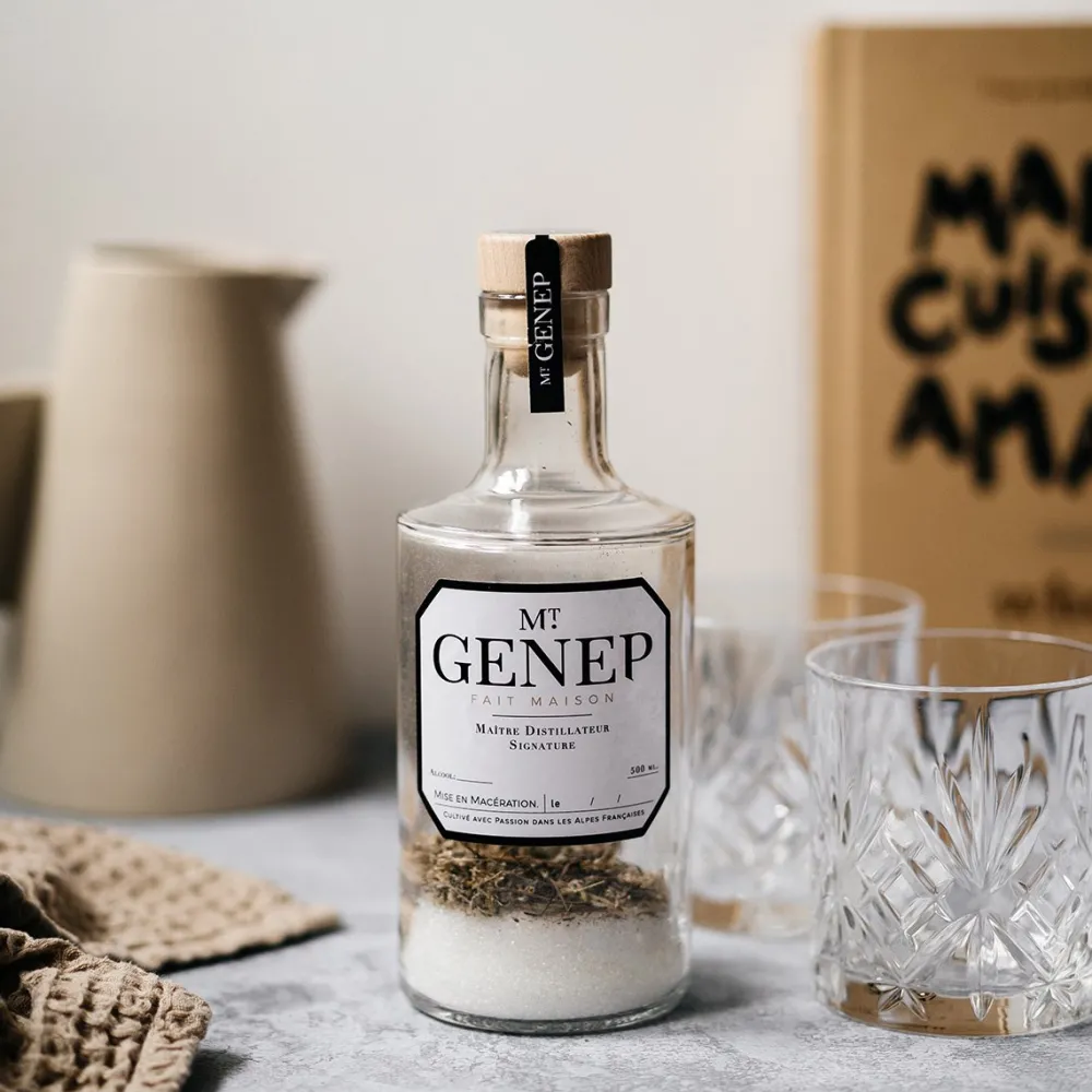 Les Raffineurs Kit de préparation pour liqueur de Génépi
