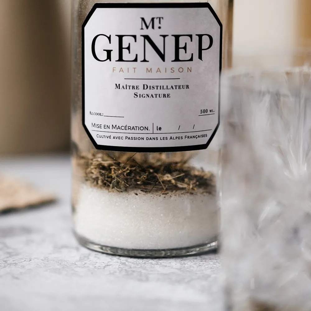 Les Raffineurs Kit de préparation pour liqueur de Génépi