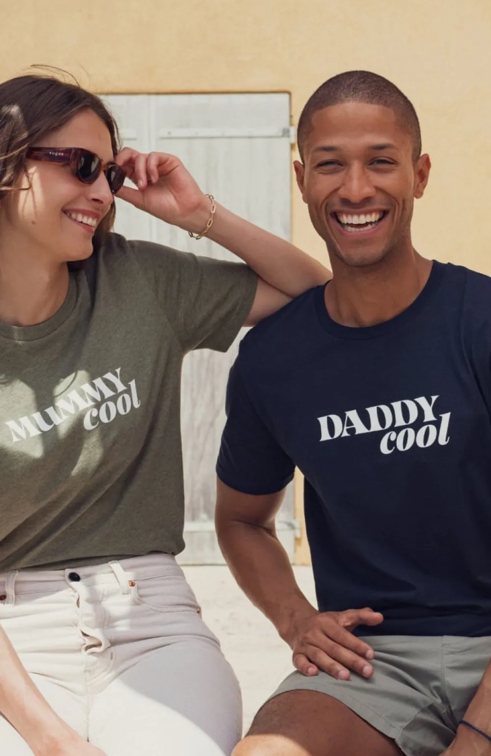 Homme Les Raffineurs T-shirt Daddy Cool - Navy