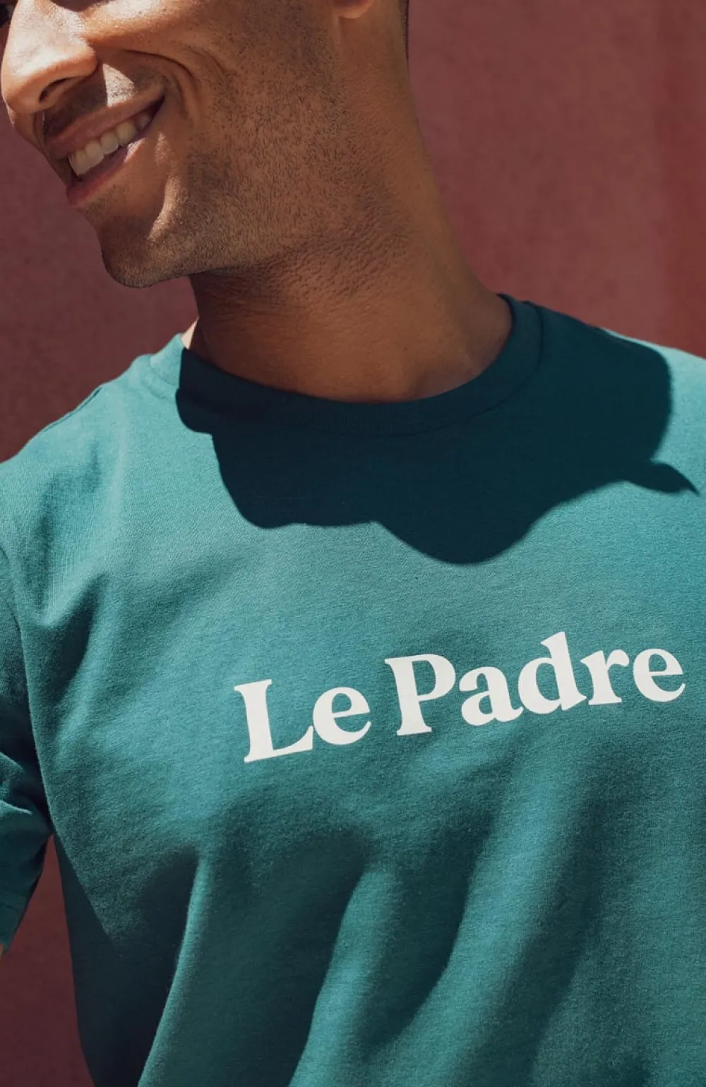 tshirt_le_padre__vert_2.webp Homme Les Raffineurs T-shirt Le Padre - Vert