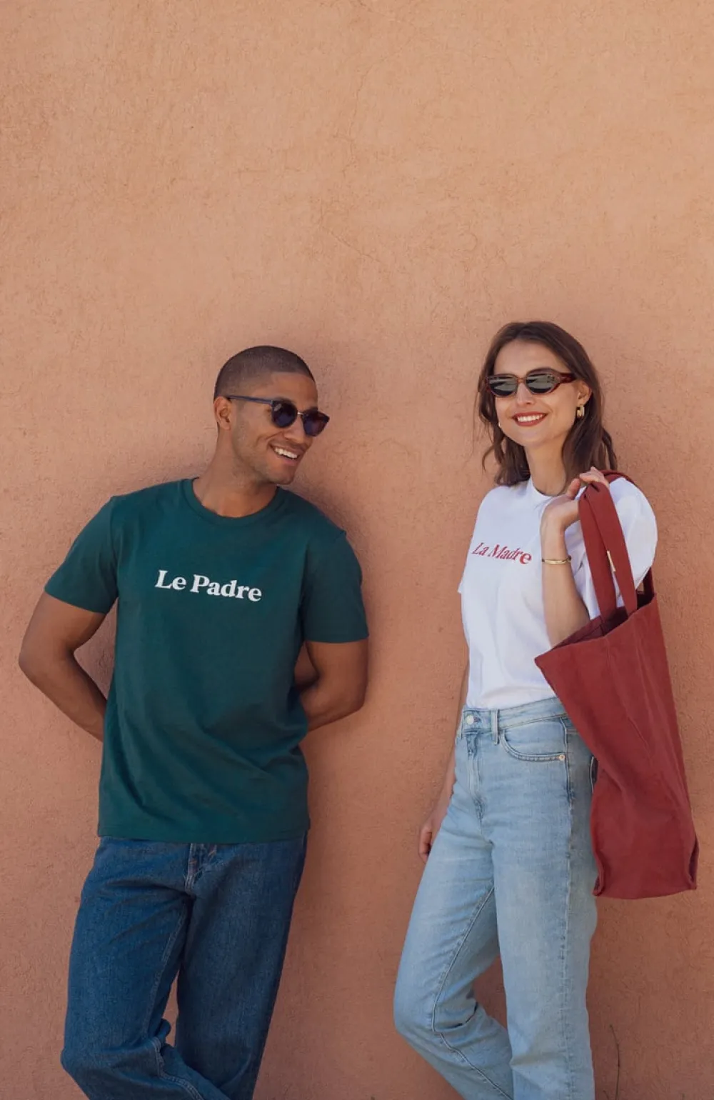 tshirt_le_padre__vert_3.webp Homme Les Raffineurs T-shirt Le Padre - Vert