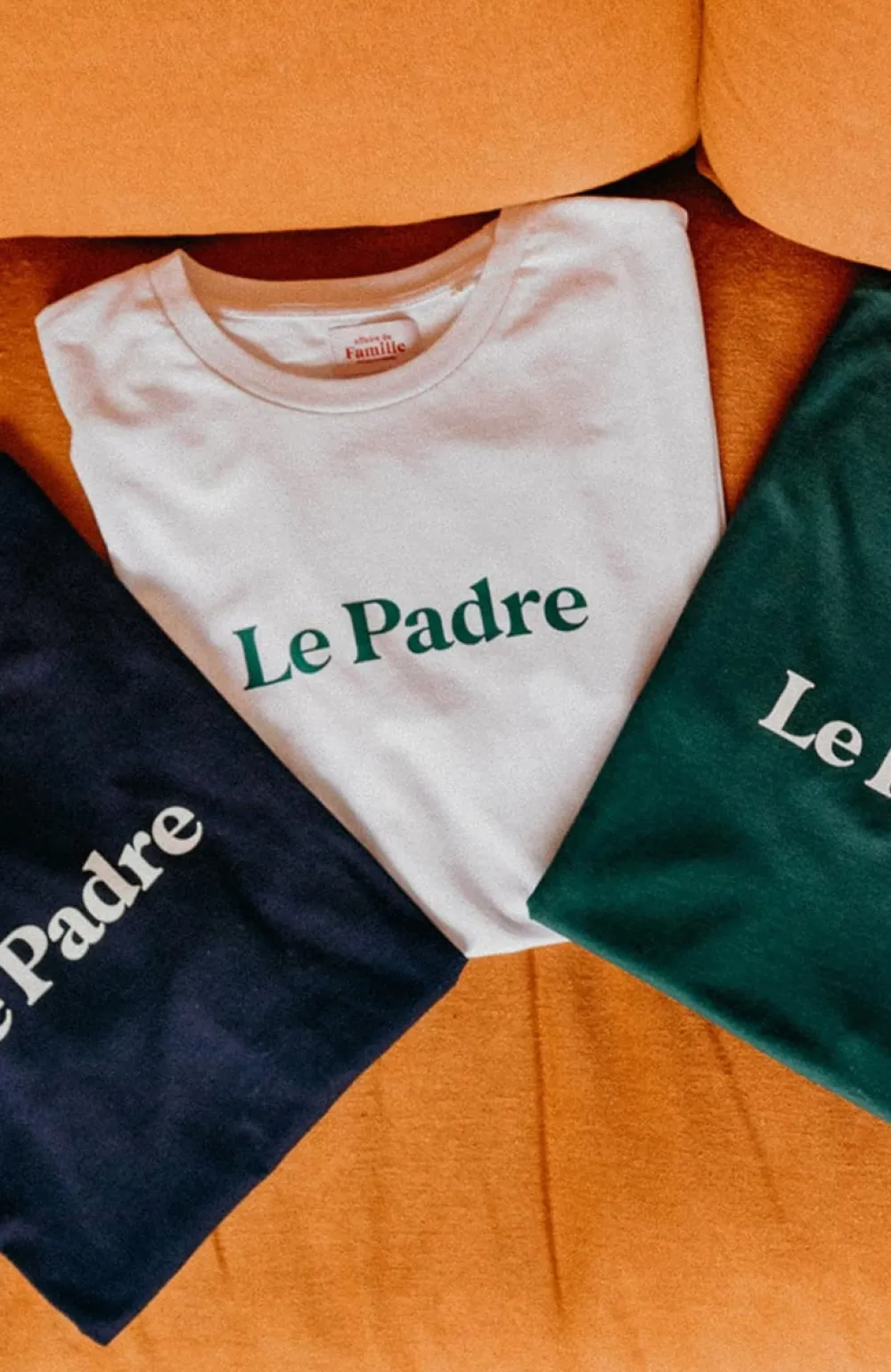 tshirt_le_padre__vert_4.webp Homme Les Raffineurs T-shirt Le Padre - Vert