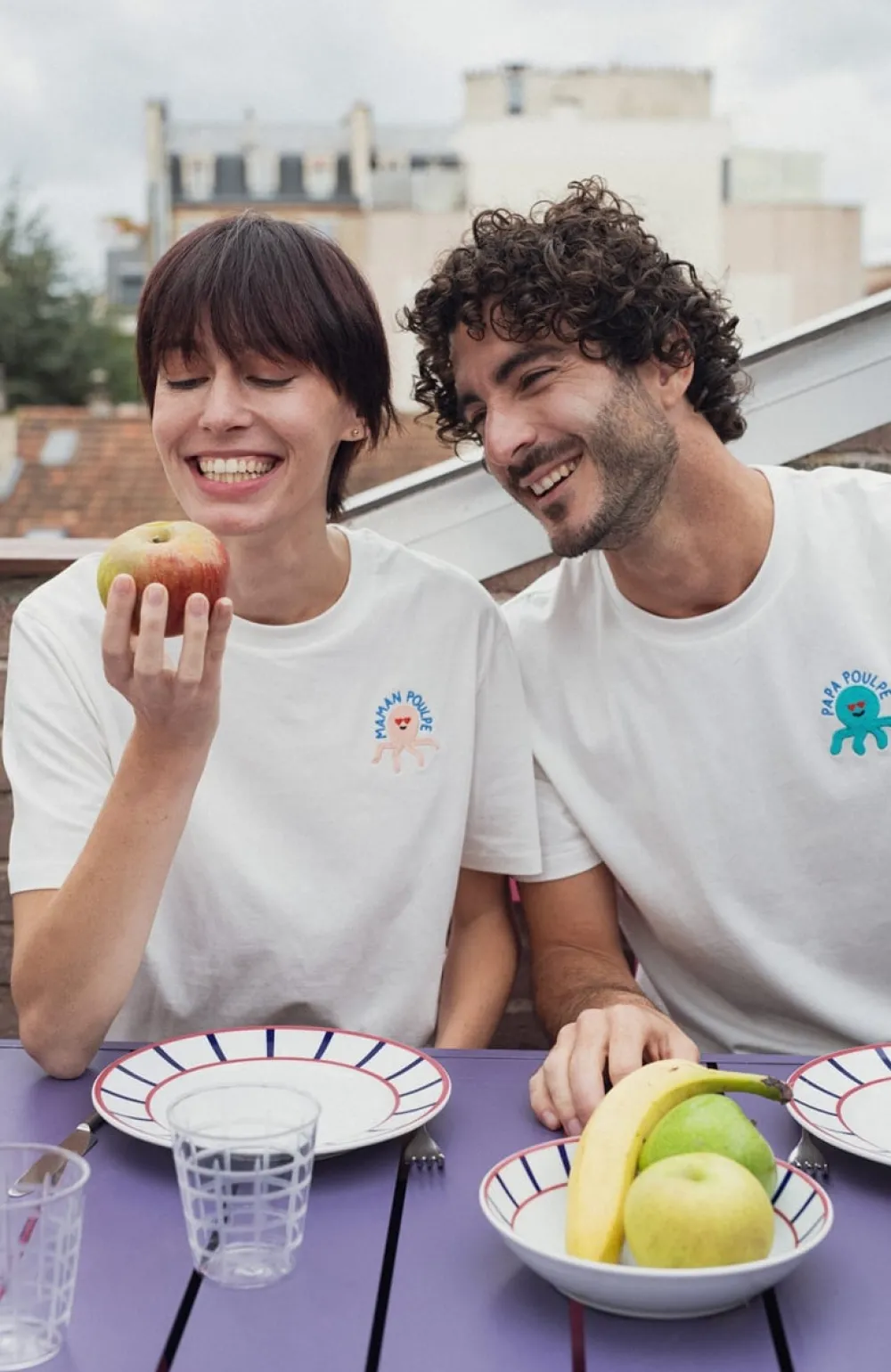 tshirt_maman_poulpe_2.webp Femme Les Raffineurs T-shirt Maman Poulpe