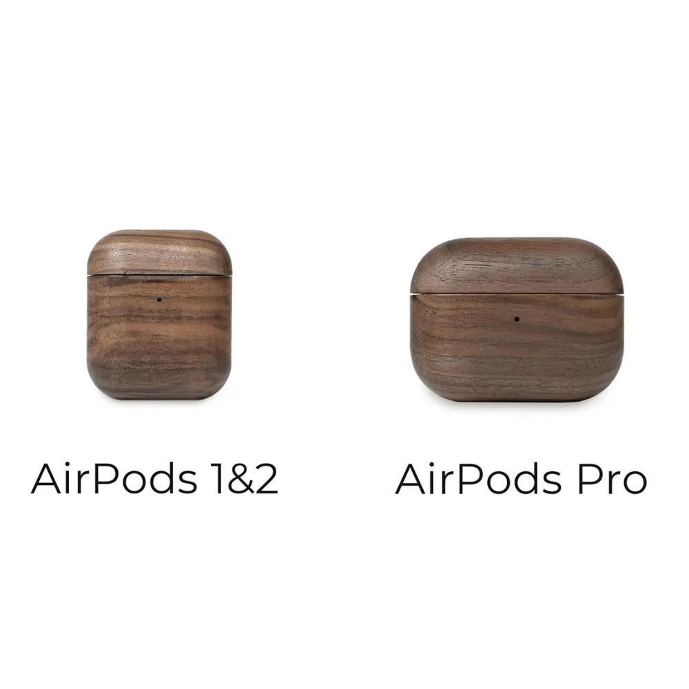 tui_pour_airpods_en_noyer_3.webp Les Raffineurs Étui pour AirPods en noyer